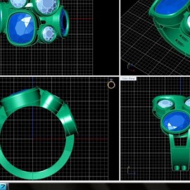 custom jewelry boston diamond studio CAD